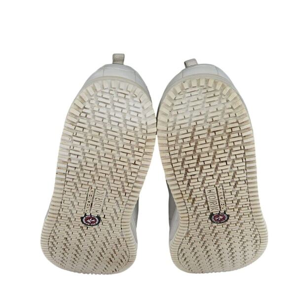 Skechers Shoes Womens 9 Shape Up Sneaker Work Slip Resistant Leather White Retro - Picture 13 of 16